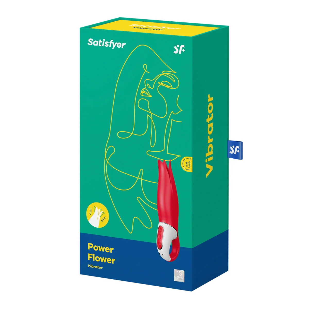 Satisfyer Power Flower Vibrator Red - Image 2