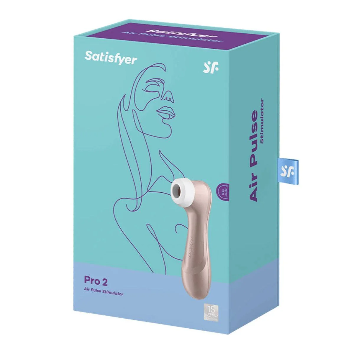 Satisfyer Pro 2 Air Pulse Stimulator Rose Gold - Image 2