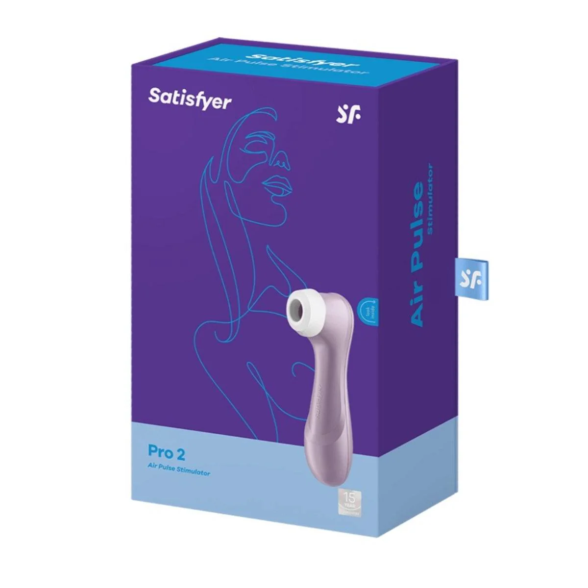 Satisfyer Pro 2 Air Pulse Stimulator Violet - Image 2