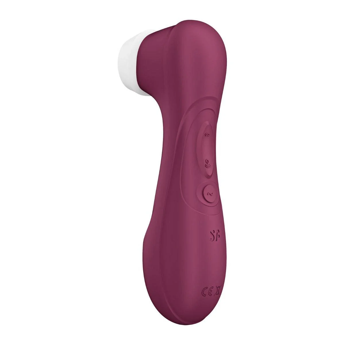 Satisfyer Pro 2 Generation 3 Liquid Air Technology Double Air Pulse Vibrator Wine Red - Image 4