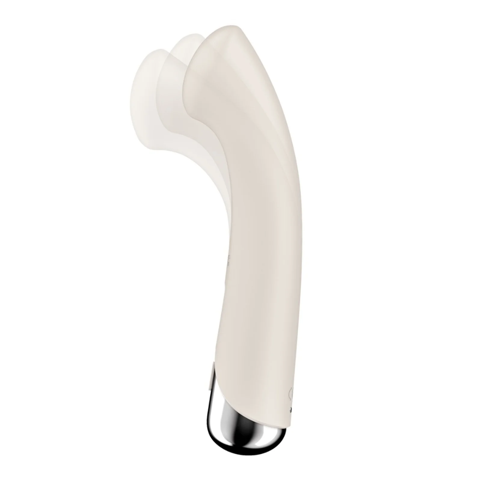 Satisfyer Spinning G-Spot 1 Rotating Shaft G-Spot Vibrator Beige - Image 4
