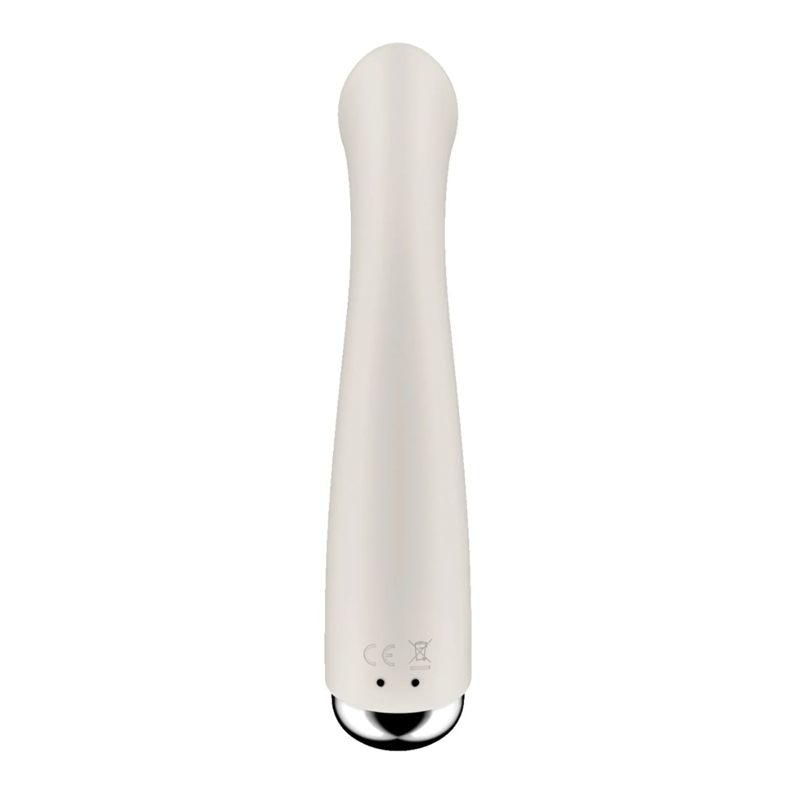 Satisfyer Spinning G-Spot 1 Rotating Shaft G-Spot Vibrator Beige - Image 5