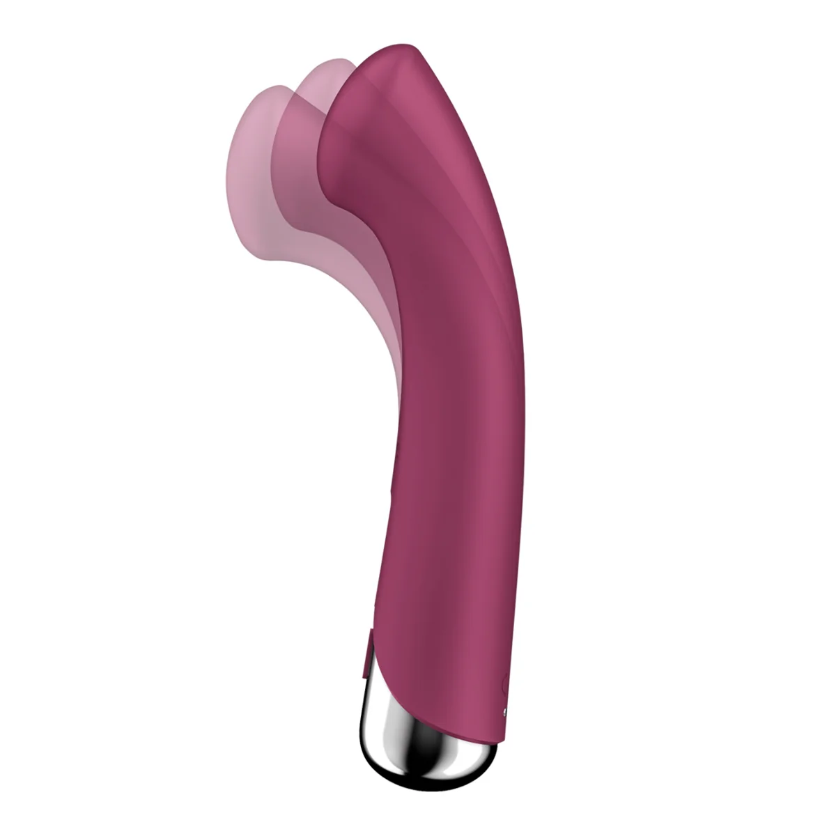 Satisfyer Spinning G-Spot 1 Rotating Shaft G-Spot Vibrator Red - Image 3