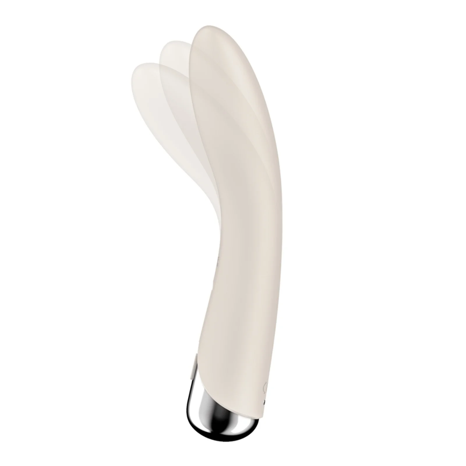 Satisfyer Spinning Vibe 1 Rotating Shaft G-Spot Vibrator Beige - Image 4