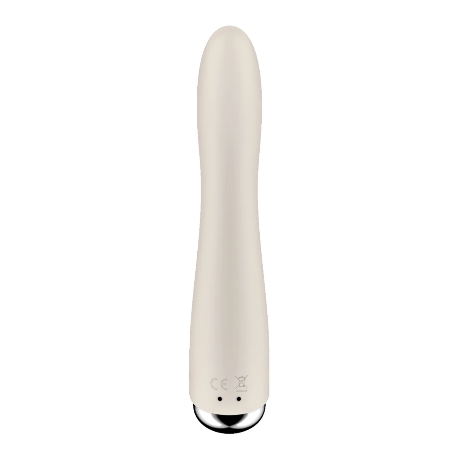 Satisfyer Spinning Vibe 1 Rotating Shaft G-Spot Vibrator Beige - Image 5