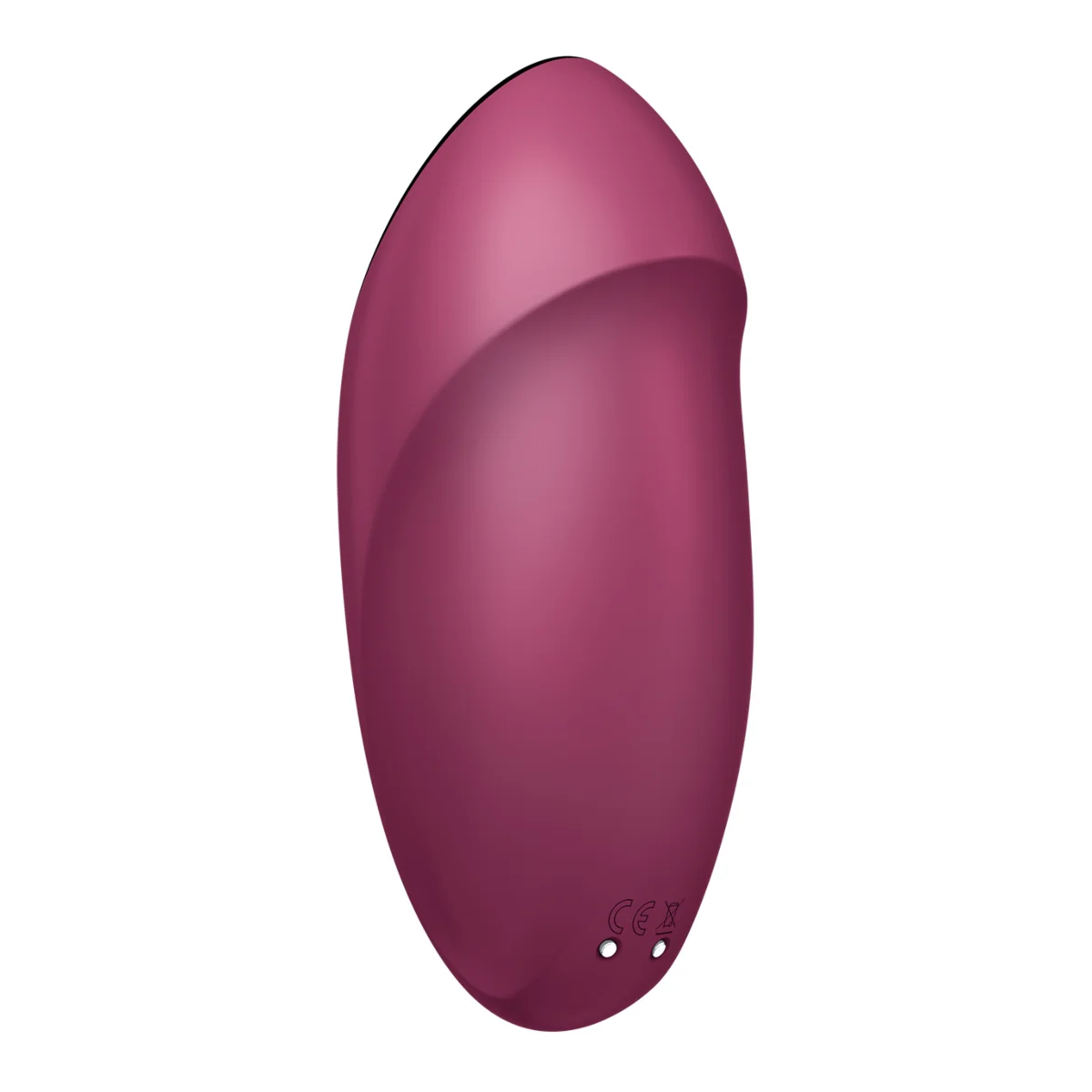 Satisfyer Tap & Climax 1 Lay On Vibrator Red - Image 5