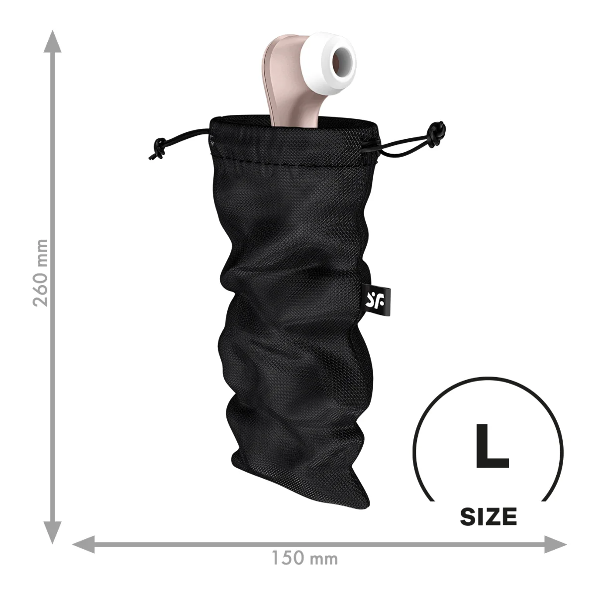 Satisfyer Treasure Bag Toy Bag Black Large - Image 3