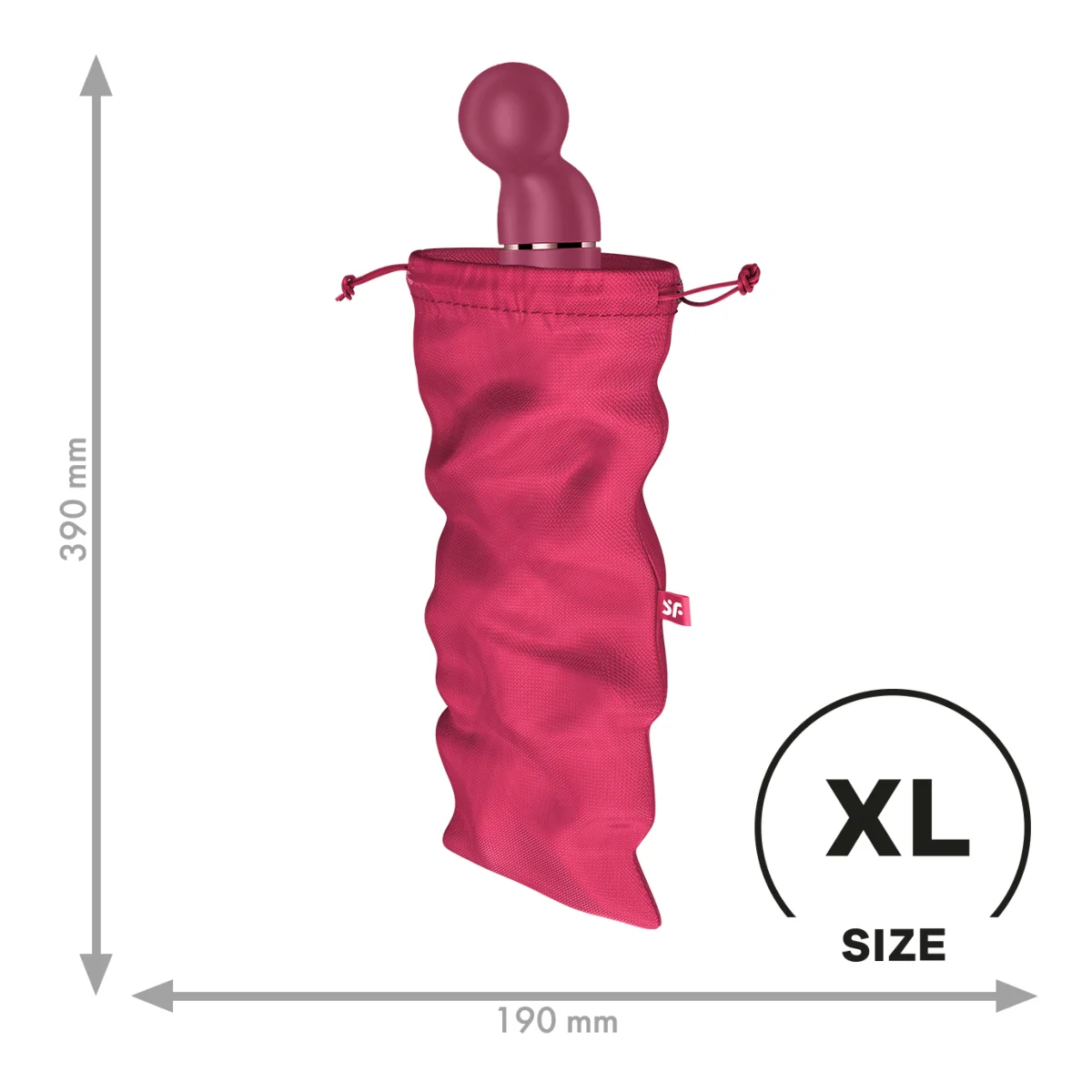 Satisfyer Treasure Bag Toy Bag Pink XL - Image 3