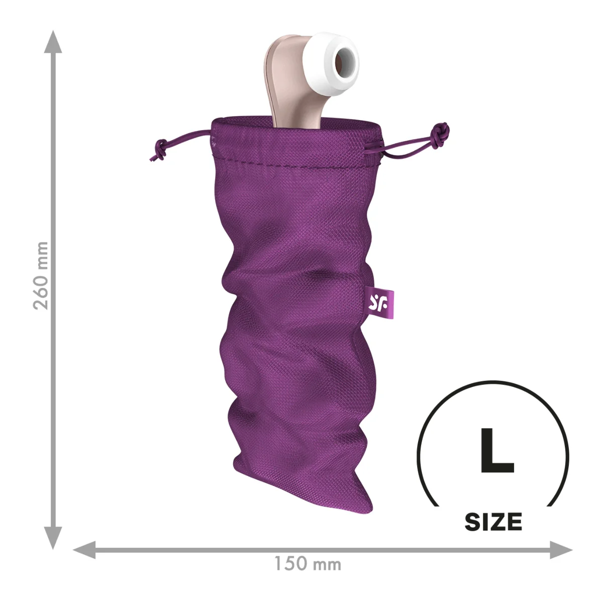 Satisfyer Treasure Bag Toy Bag Violet Large - Image 3