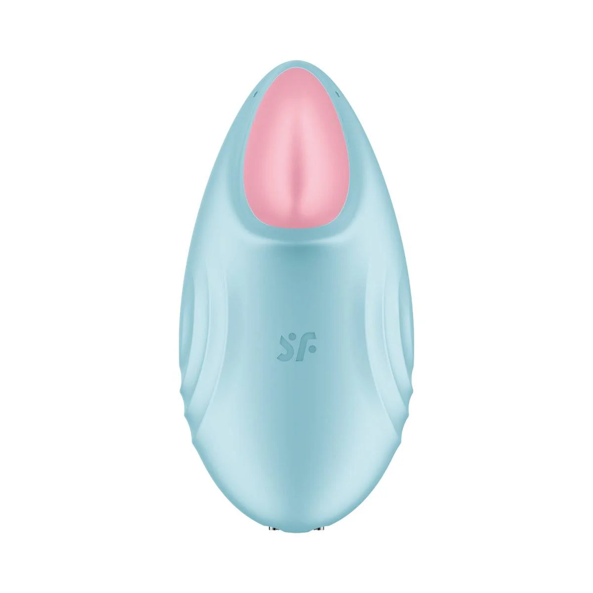 Satisfyer Tropical Tip Lay On Vibrator Blue - Image 4