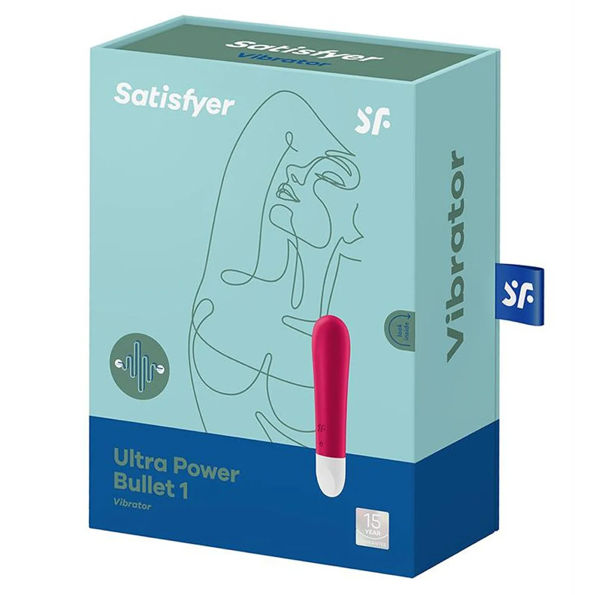 Satisfyer Ultra Power Bullet 1 Vibrator Red - Image 2