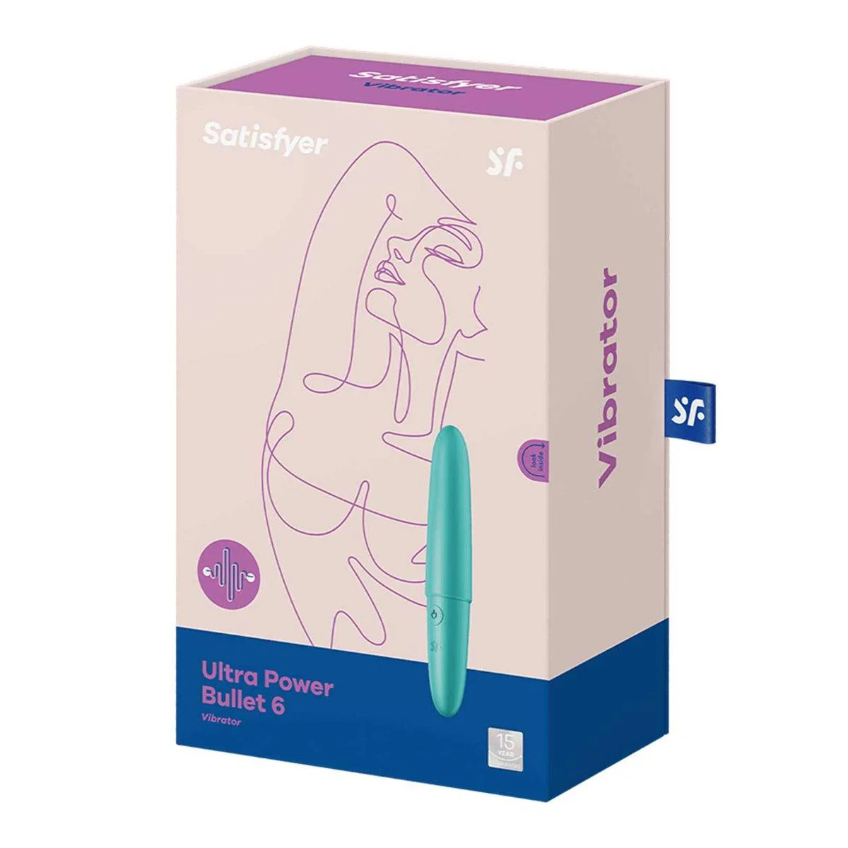Satisfyer Ultra Power Bullet 6 Vibrator Turquoise - Image 2