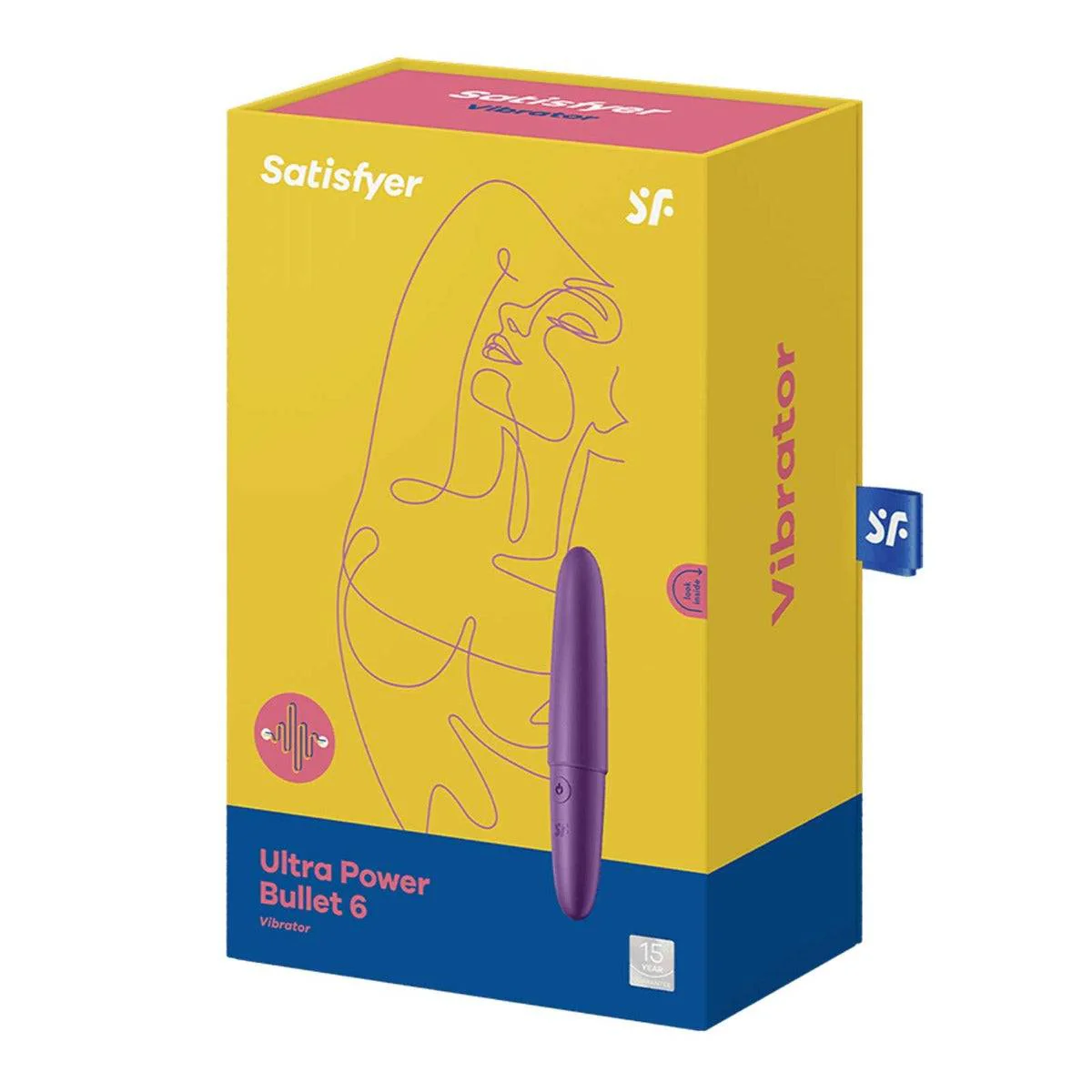 Satisfyer Ultra Power Bullet 6 Vibrator Violet - Image 2