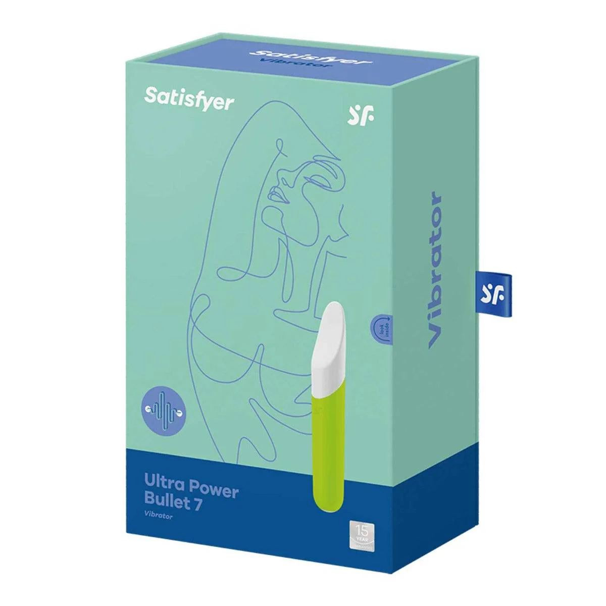 Satisfyer Ultra Power Bullet 7 Vibrator Green - Image 2
