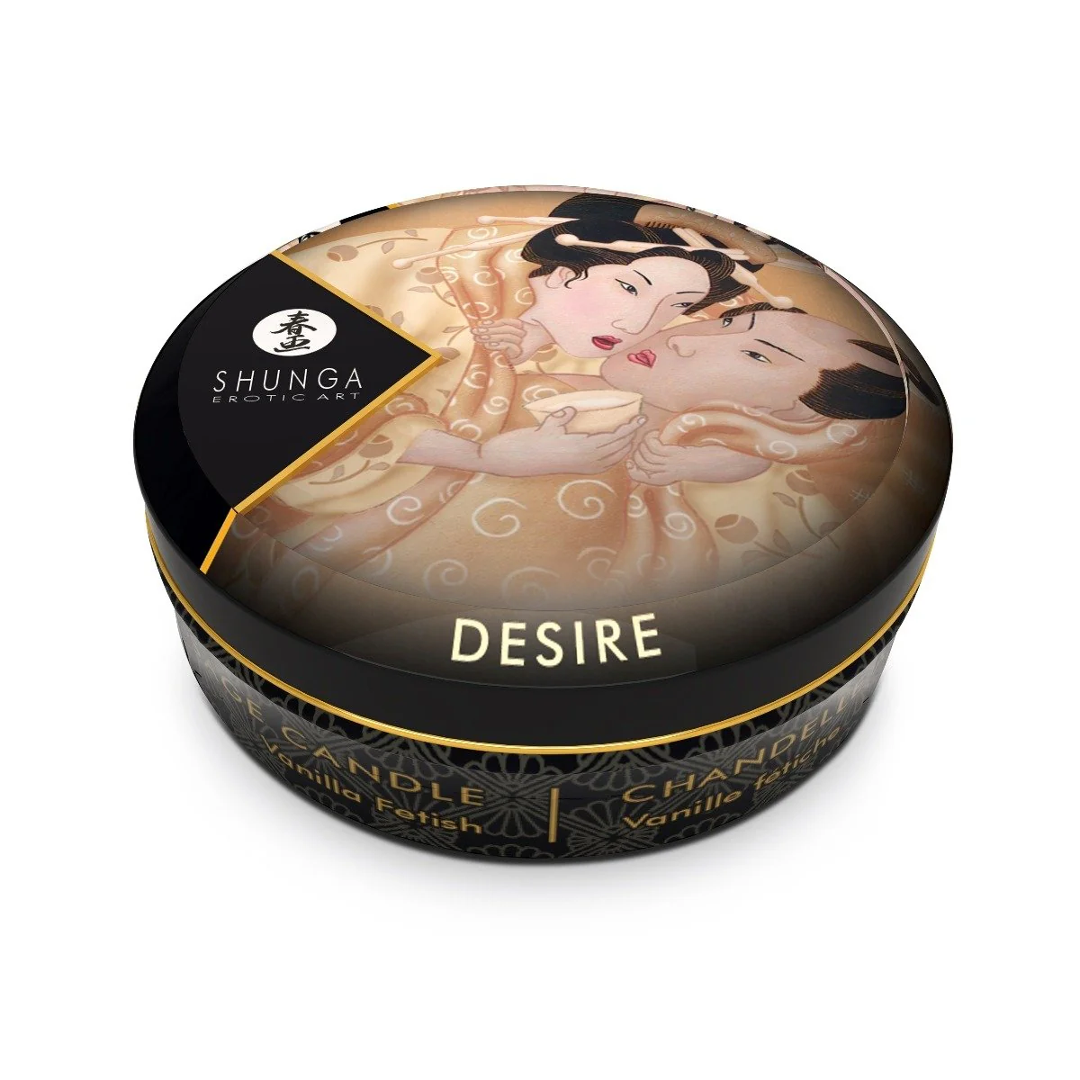 Shunga Mini Candlelight Massage Candle Desire Vanilla 30ml - Image 2