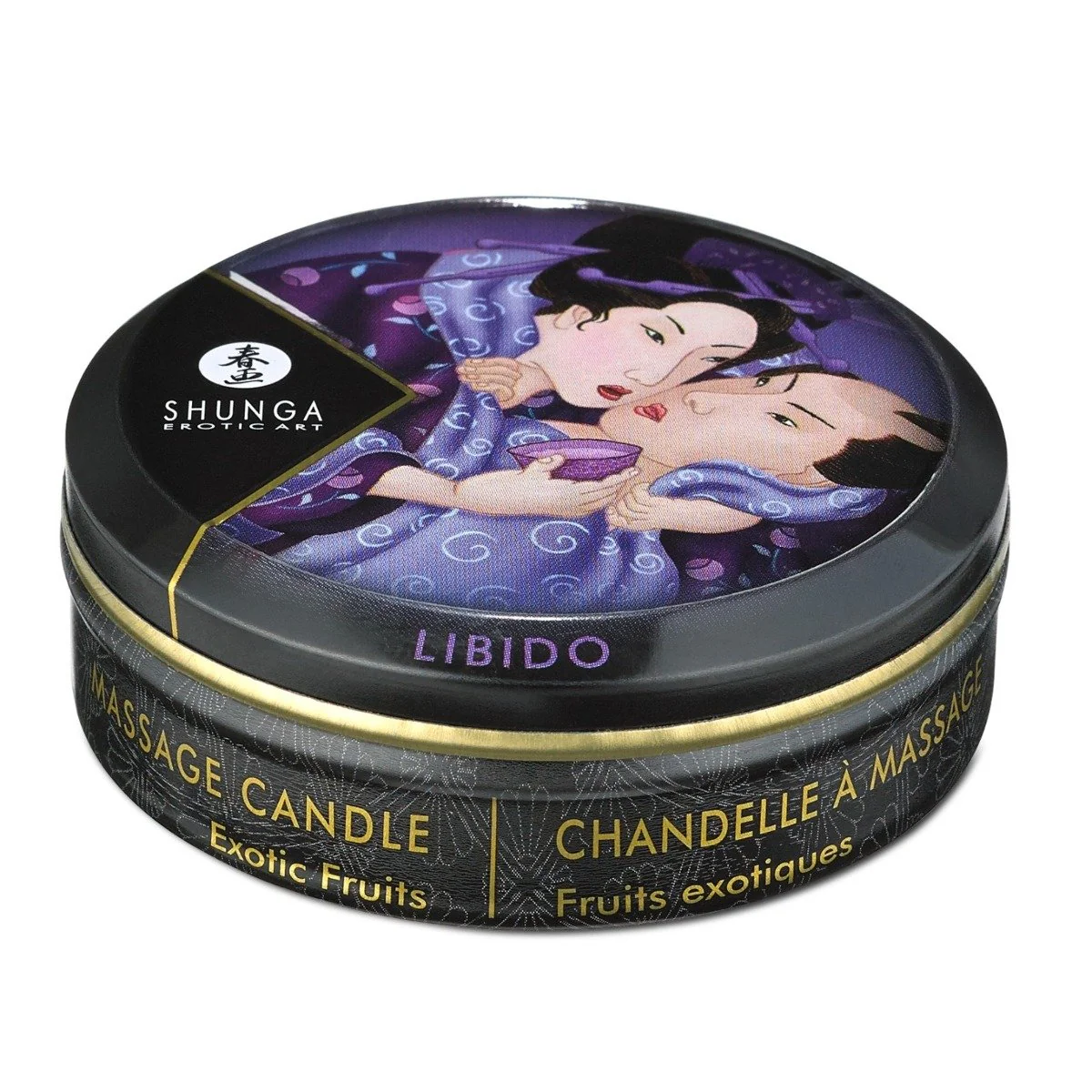 Shunga Mini Candlelight Massage Candle Libido Exotic Fruits 30ml - Image 2