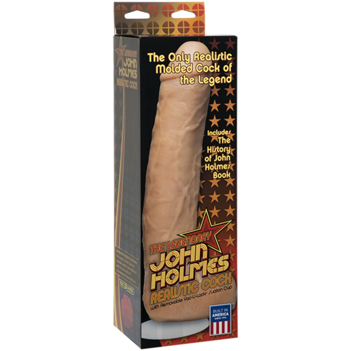 Signature Cocks John Holmes Firmskyn Vac-U-Lock Dildo Pink 12 Inch - Image 2