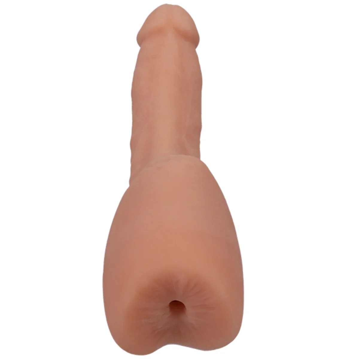Signature Cocks Transgirls Lena Moon Ultraskyn Cock With Penetrable Ass Pink 4.5 Inch - Image 3