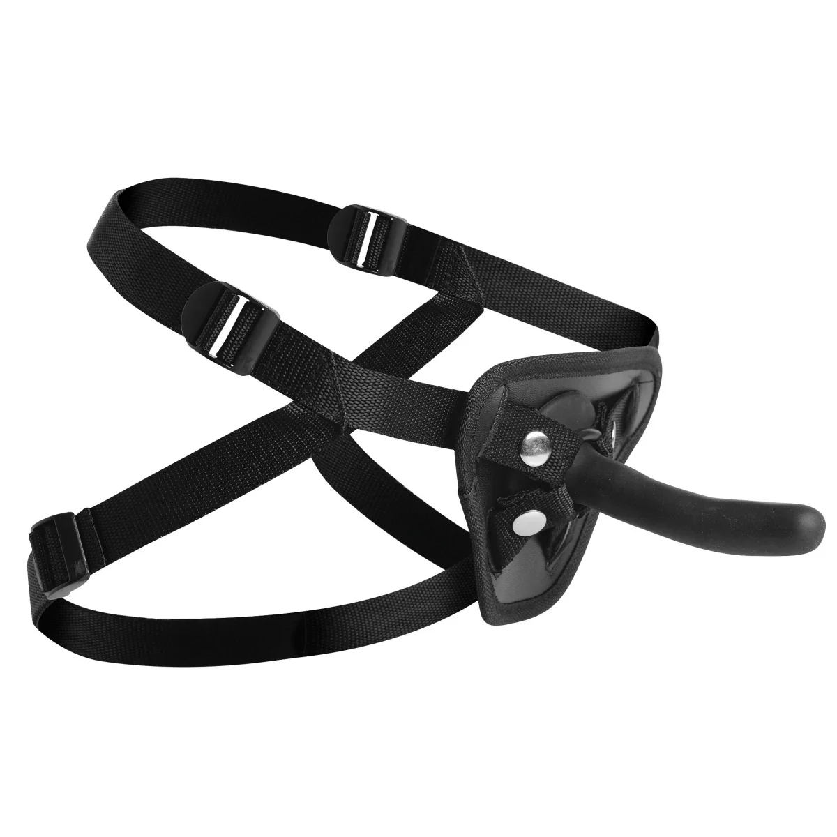 Strap U Pegged Pegging Dildo With Harness Black - Image 3