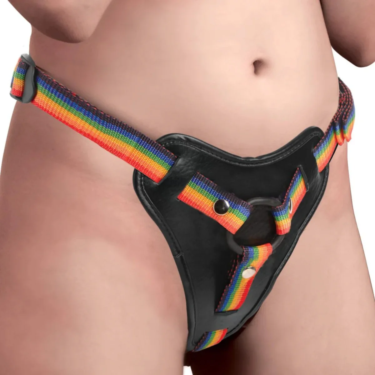 Strap U Take The Rainbow Universal Rainbow Strap-On Harness