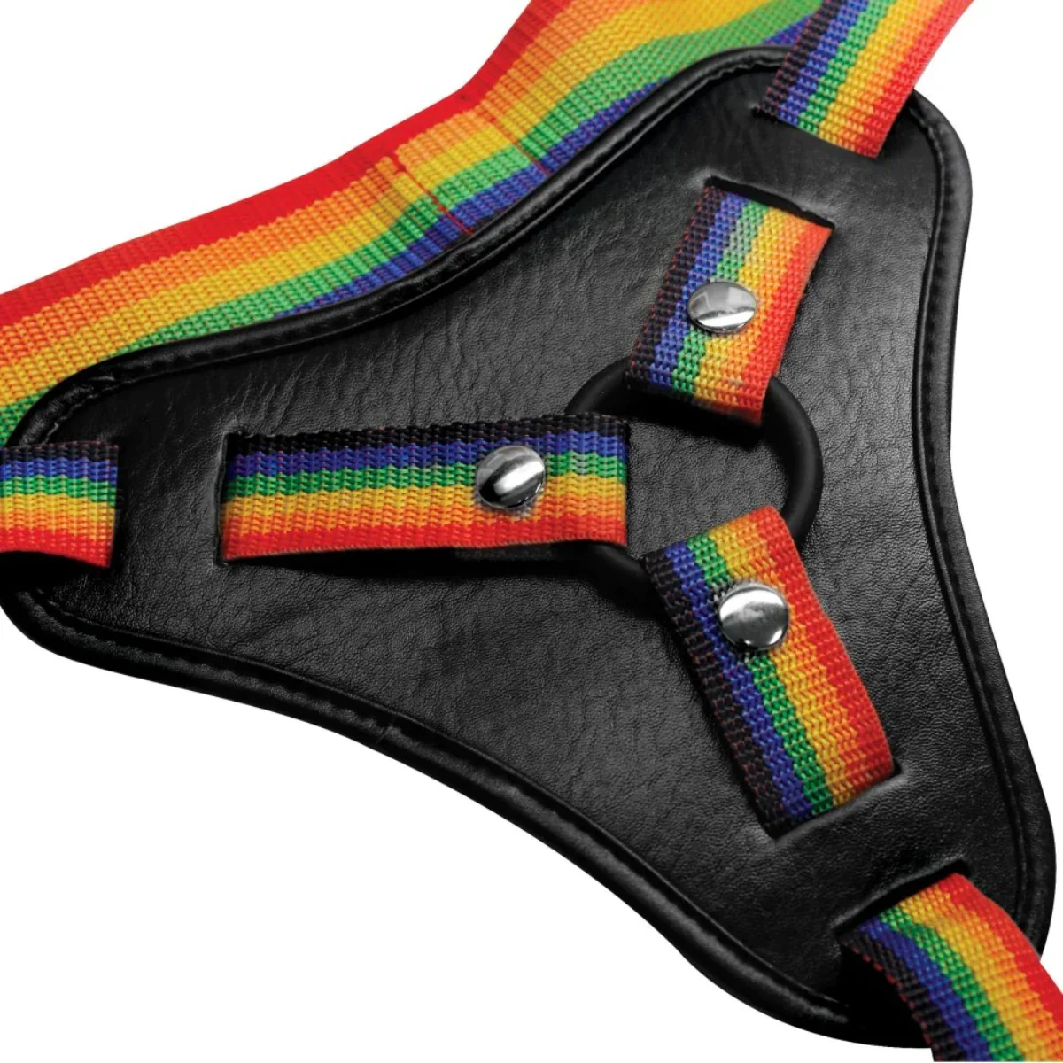 Strap U Take The Rainbow Universal Rainbow Strap-On Harness - Image 3