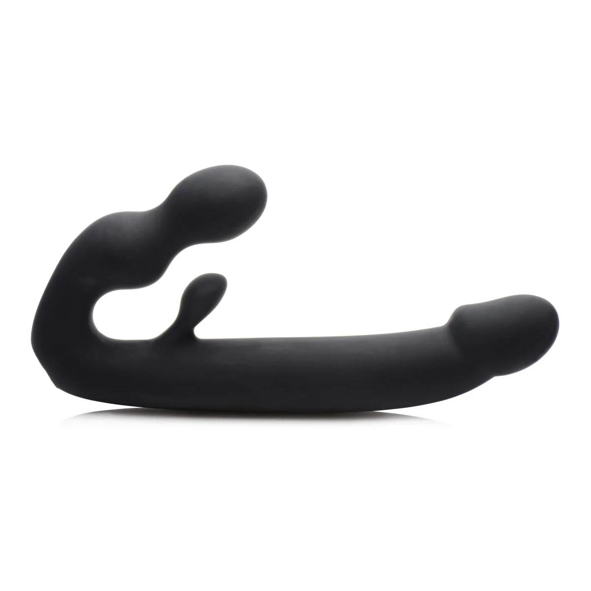 Strap U Tri-Volver Rechargeable Strapless Strap-On Black