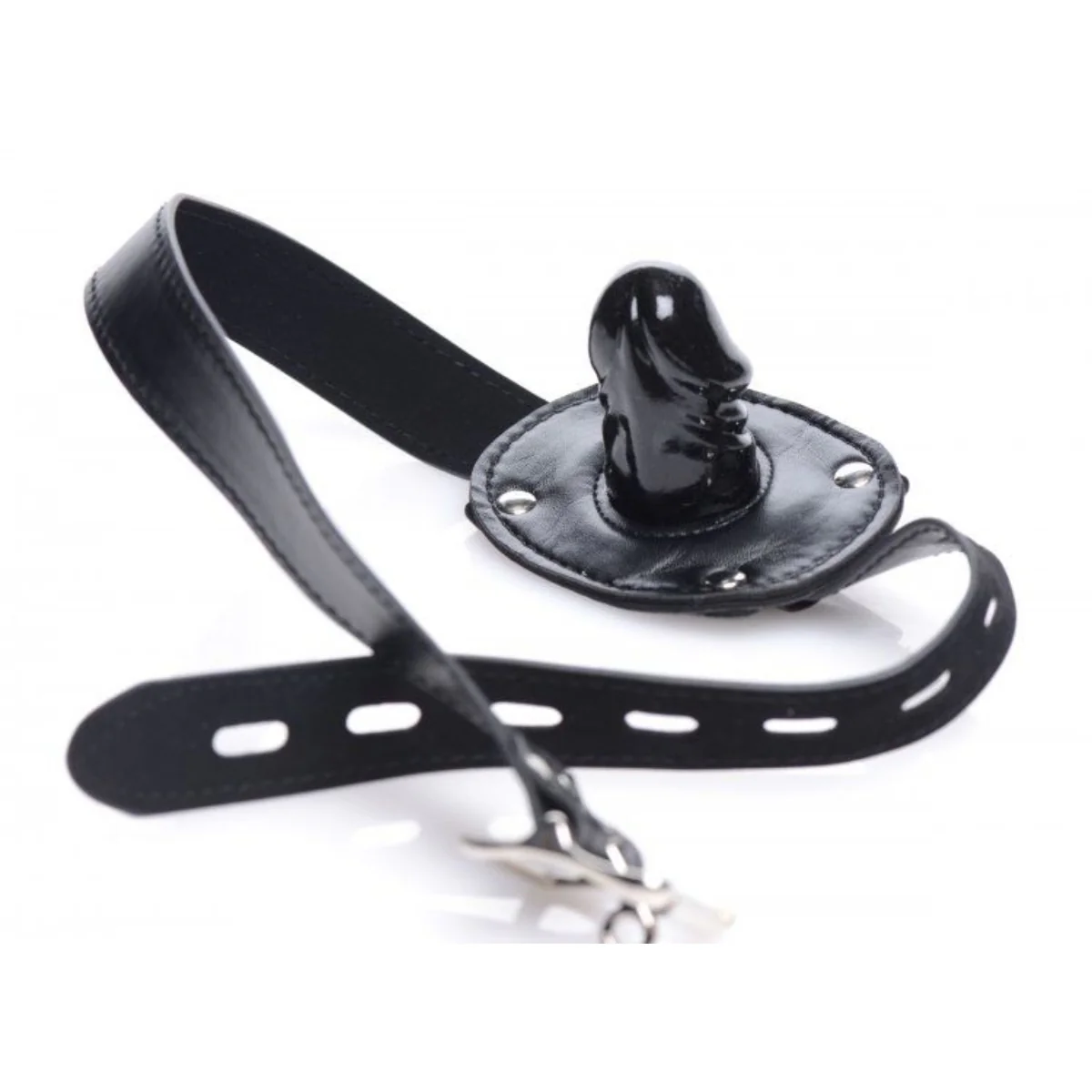 Strict Bondage Hood With Penis Gag - Image 4