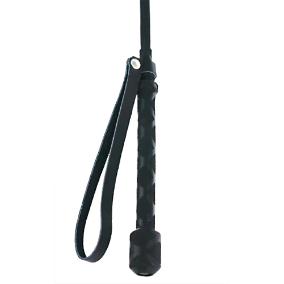 Strict Leather Heart Tip Crop Black - Image 3
