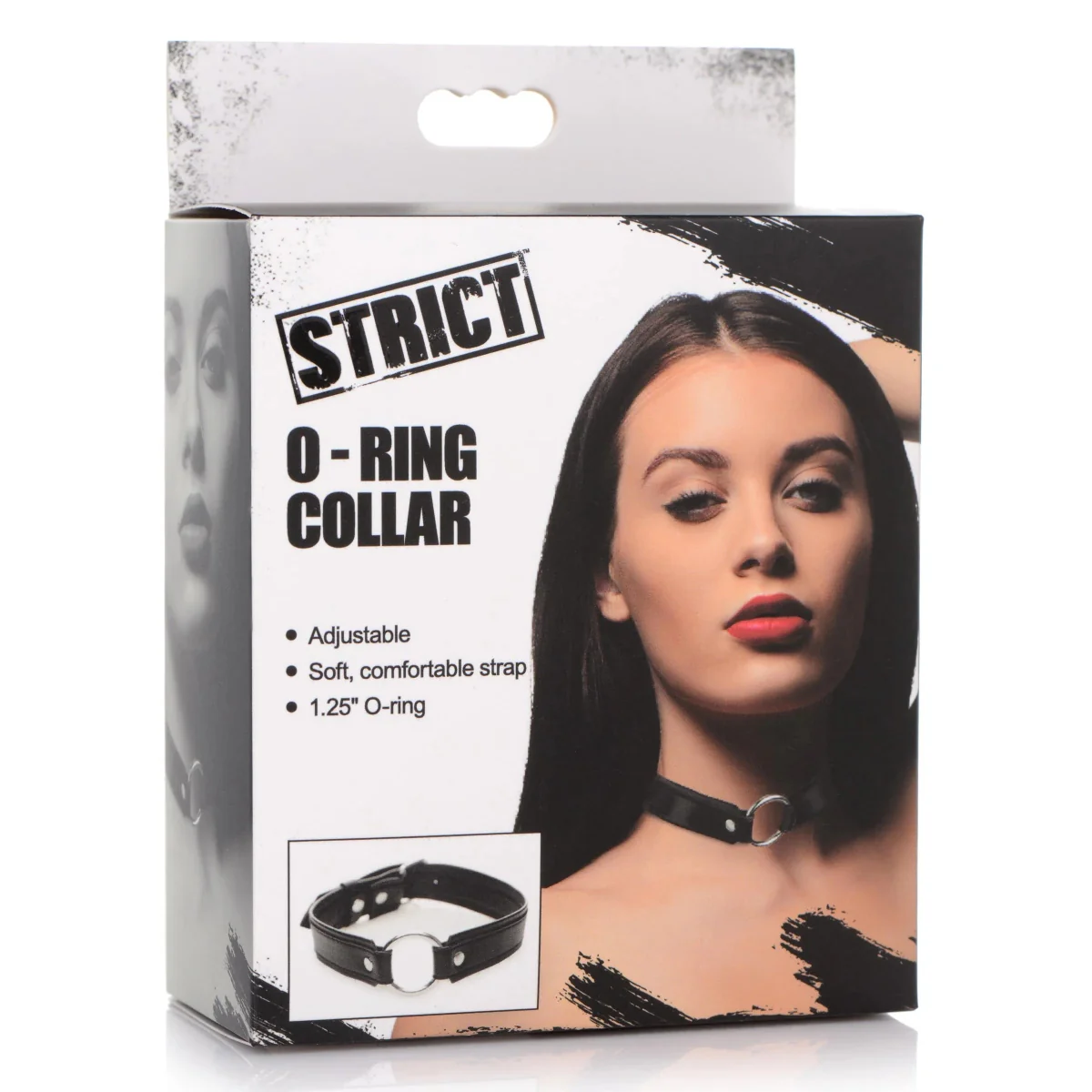 Strict O-Ring Collar Black Silver - Image 2