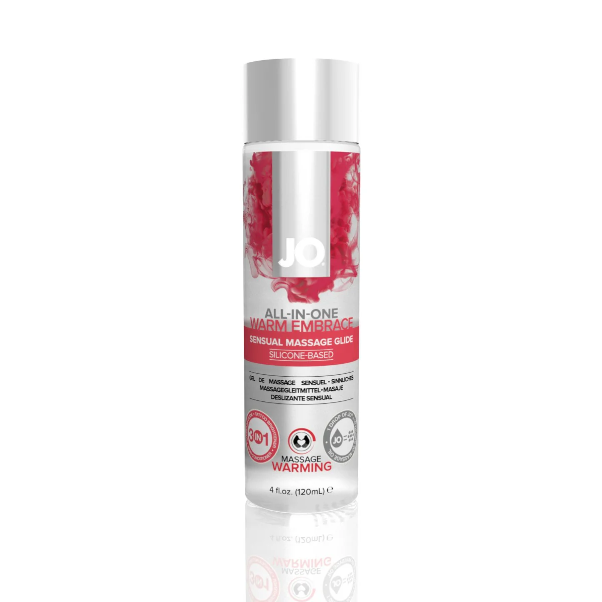 System JO All In One Warm Embrace Sensual Silicone Massage Glide 120ml