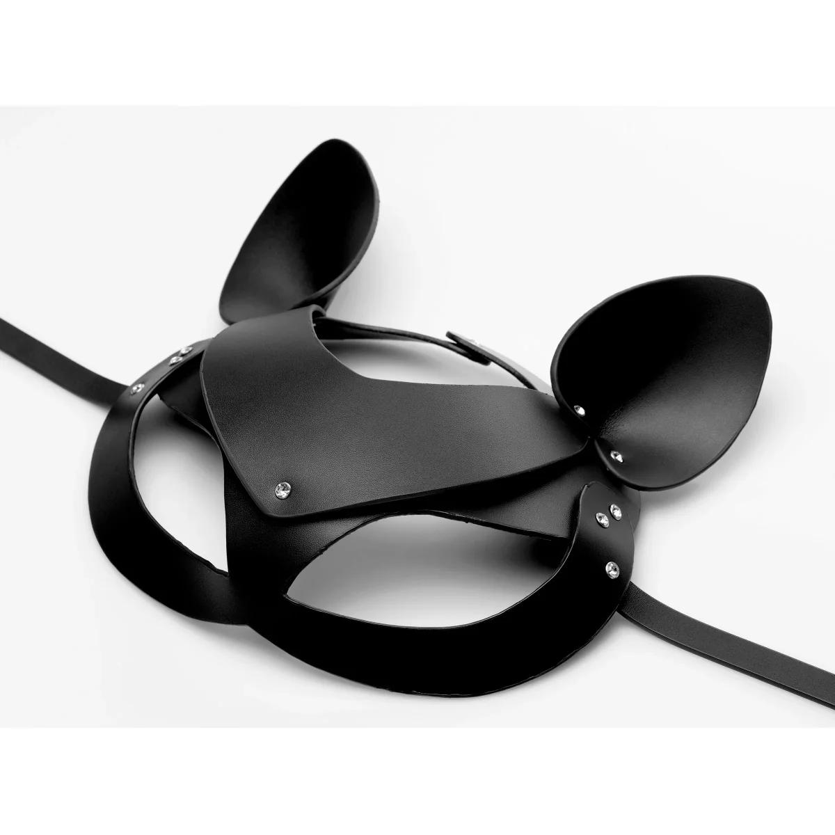 Tailz Cat Tail Butt Plug And Mask Set Black - Image 3