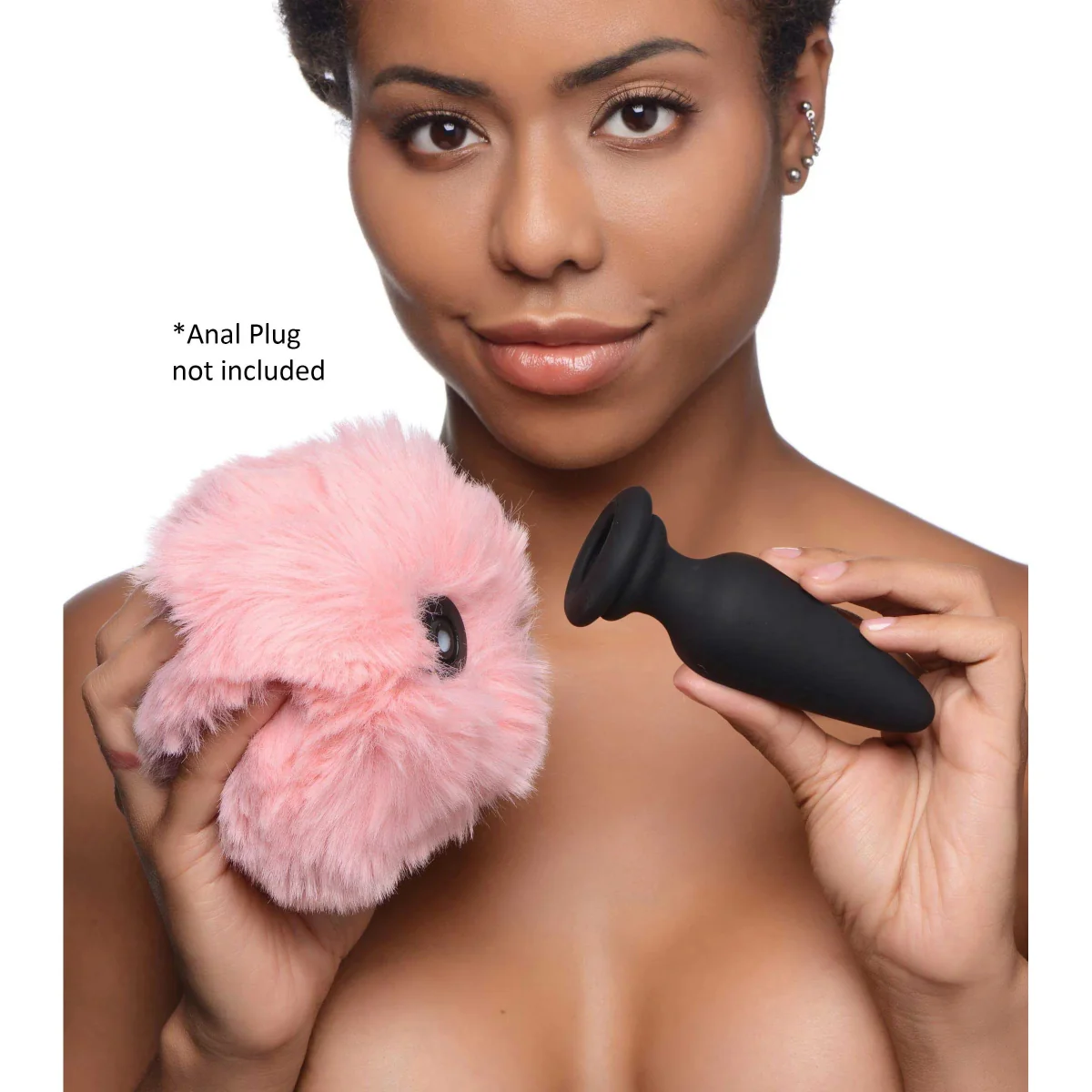 Tailz Snap-On Interchangeable Bunny Tail Pink - Image 4