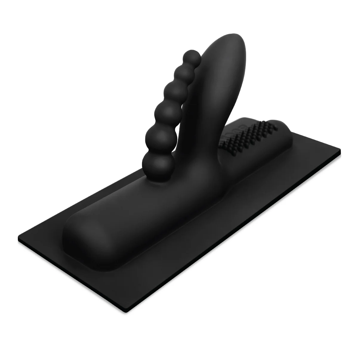 The Cowgirl Buckwild Double Pleasure Silicone Saddle Attachment Black - Image 3
