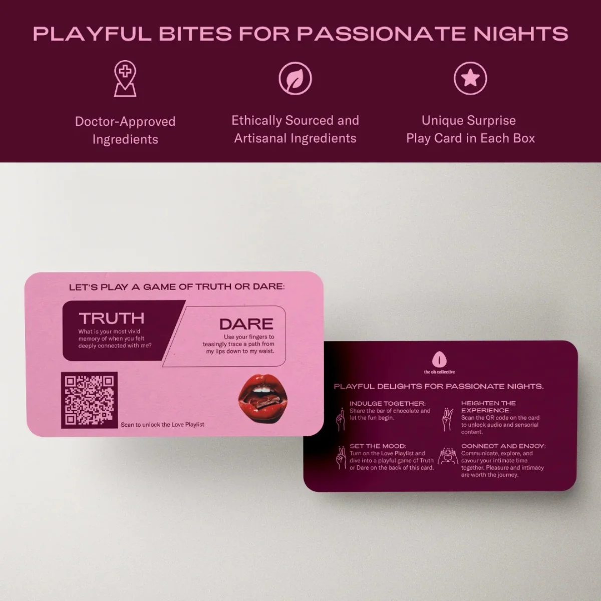The Oh Collective Date Night Aphrodisiac Chocolate - Image 3