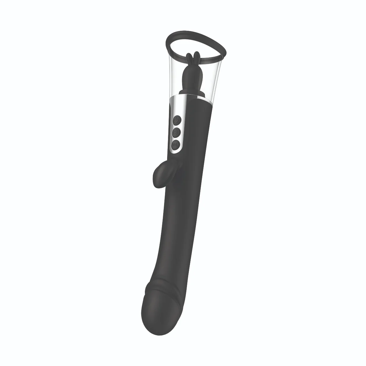 The Rabbit Company The 3 Way Rabbit Vibrator Black - Image 3