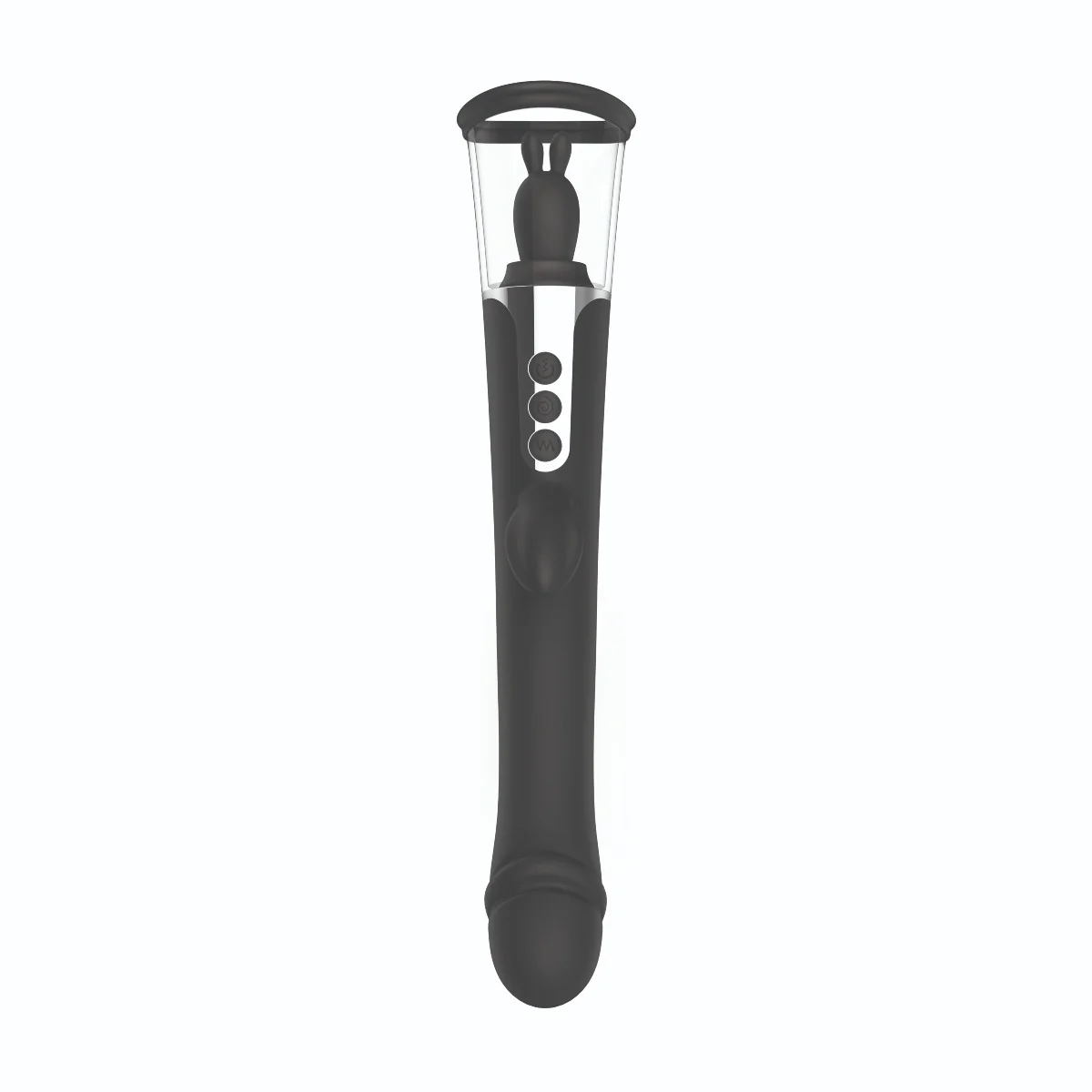 The Rabbit Company The 3 Way Rabbit Vibrator Black - Image 4