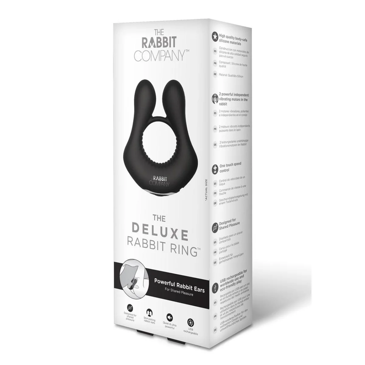 The Rabbit Company The Deluxe Rabbit Ring Black - Image 2