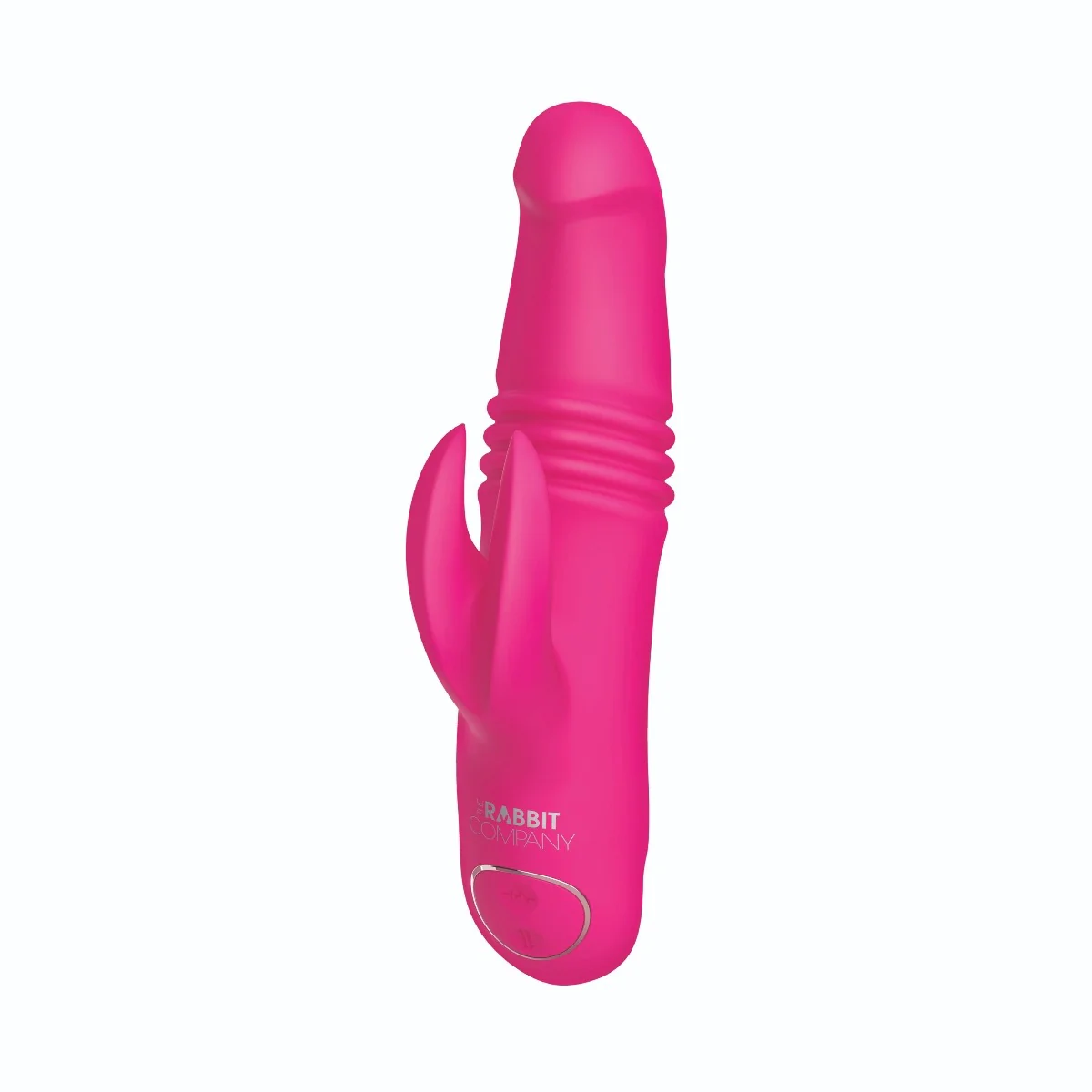 The Rabbit Company The Mini Thrusting Vibrator Hot Pink - Image 3