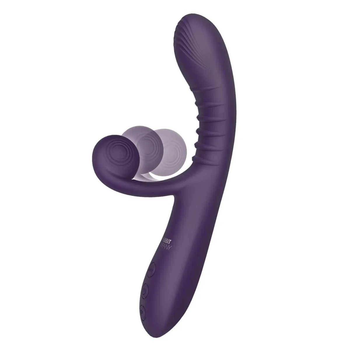 The Rabbit Company The Rolling Rabbit G-Spot Vibrator Purple - Image 4