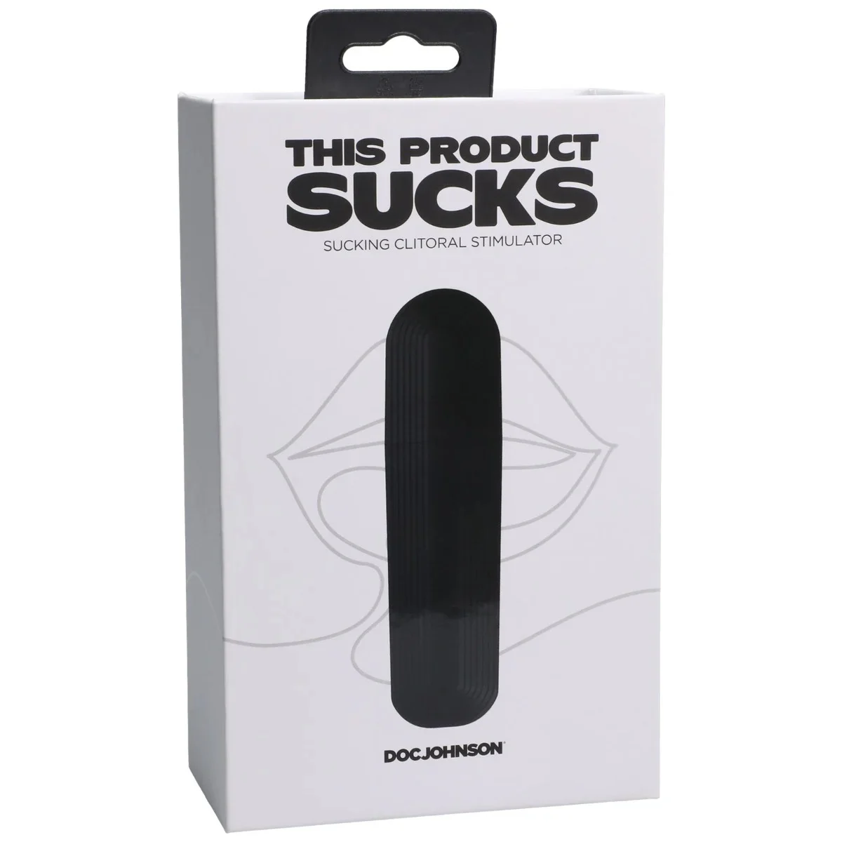 This Product Sucks Sucking Clitoral Stimulator Black - Image 2