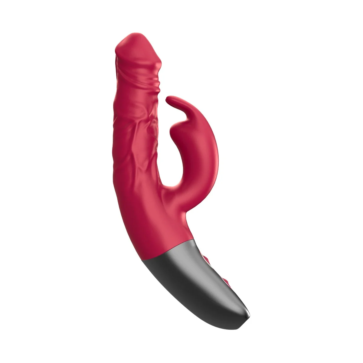 Titanz Rotating Rechargeable Rabbit With Clit Stimulation Pink 3.5 Inch - Image 6