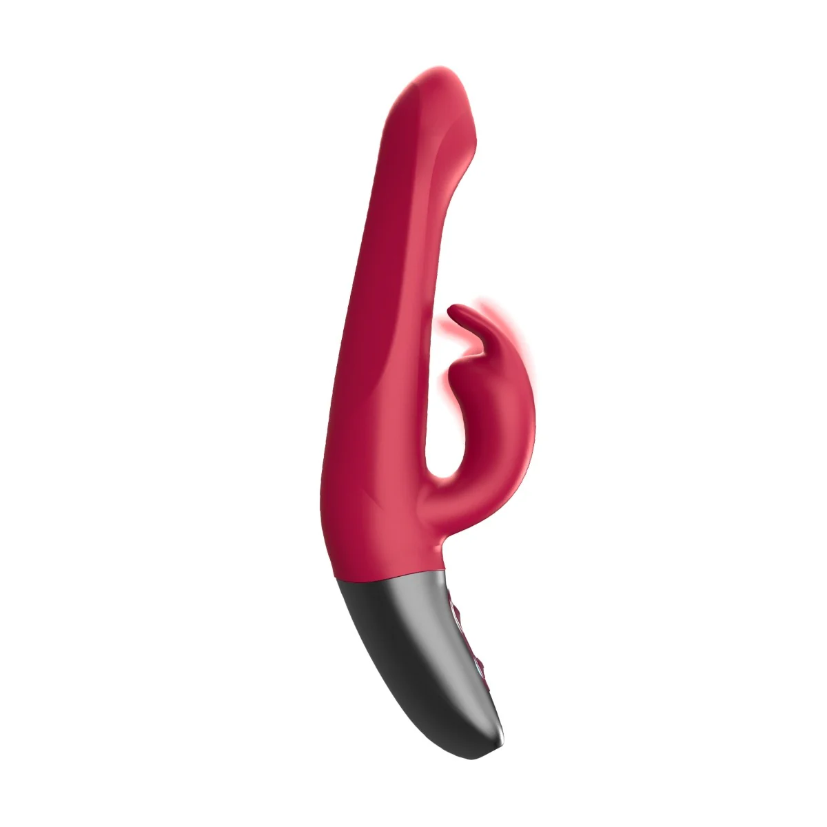 Titanz Rotating Rechargeable Rabbit With Clit Stimulation Pink 5 Inch - Image 5