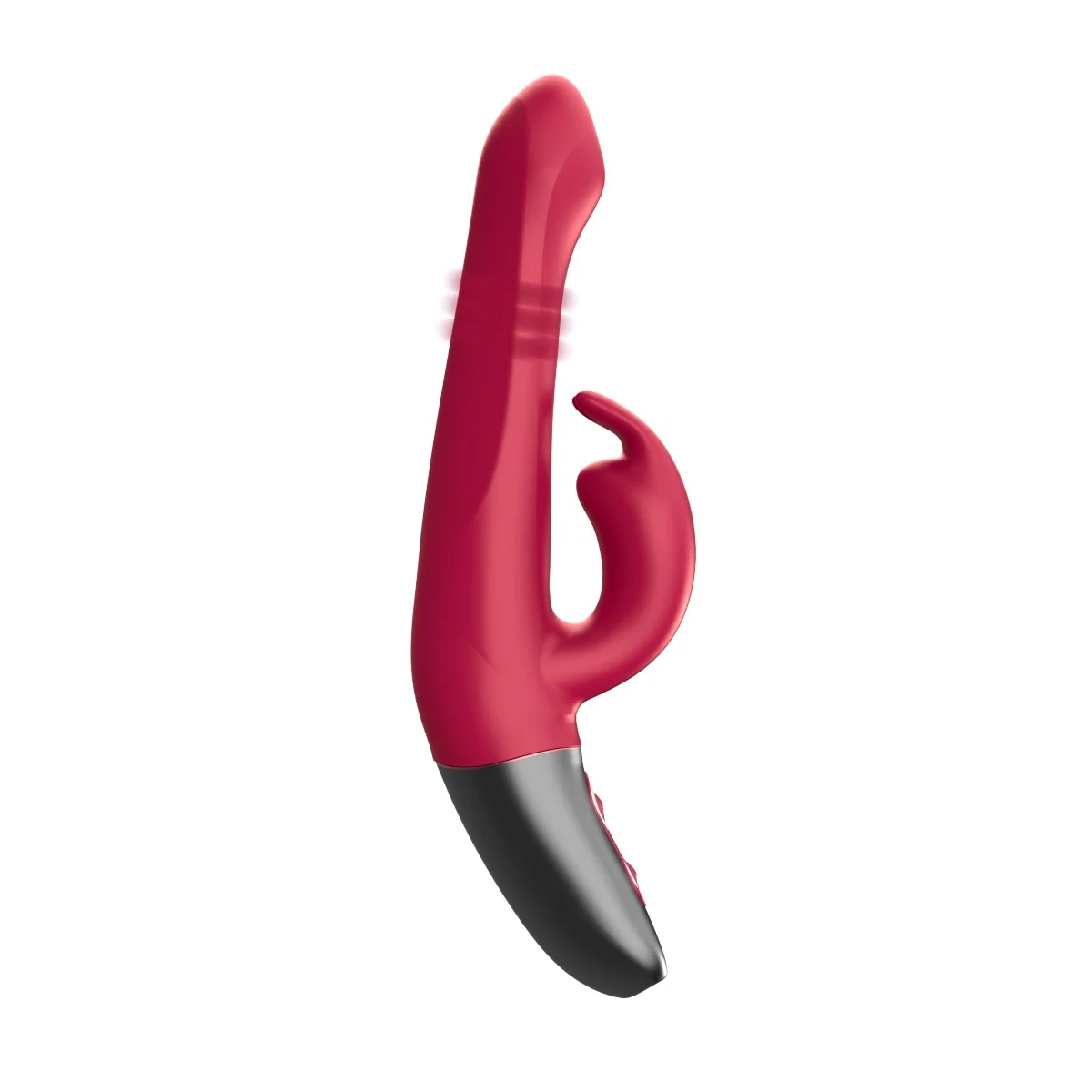 Titanz Rotating Rechargeable Rabbit With Clit Stimulation Pink 5 Inch - Image 6