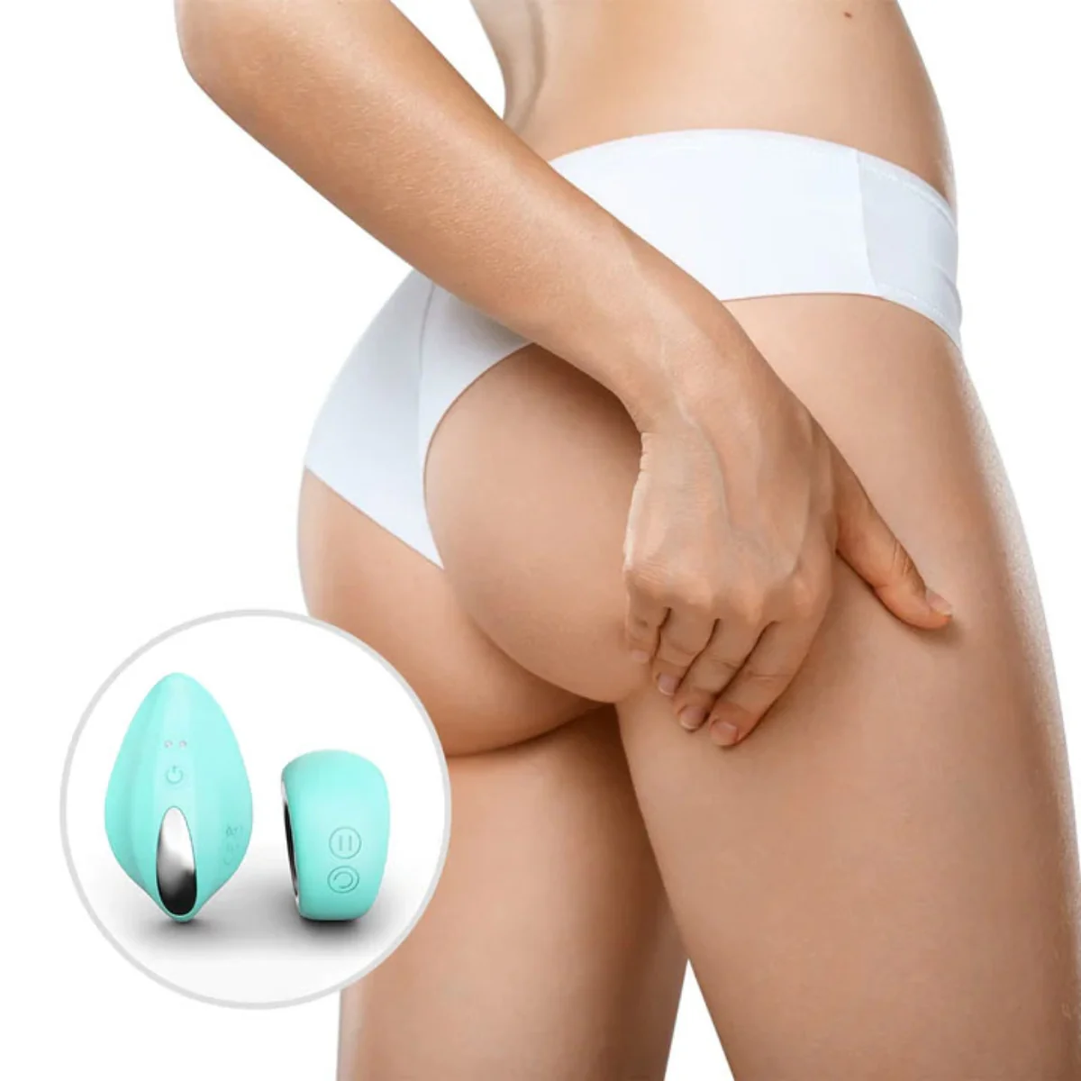 Tracy's Dog Starship Wearable Panty Vibrator Teal - Image 3