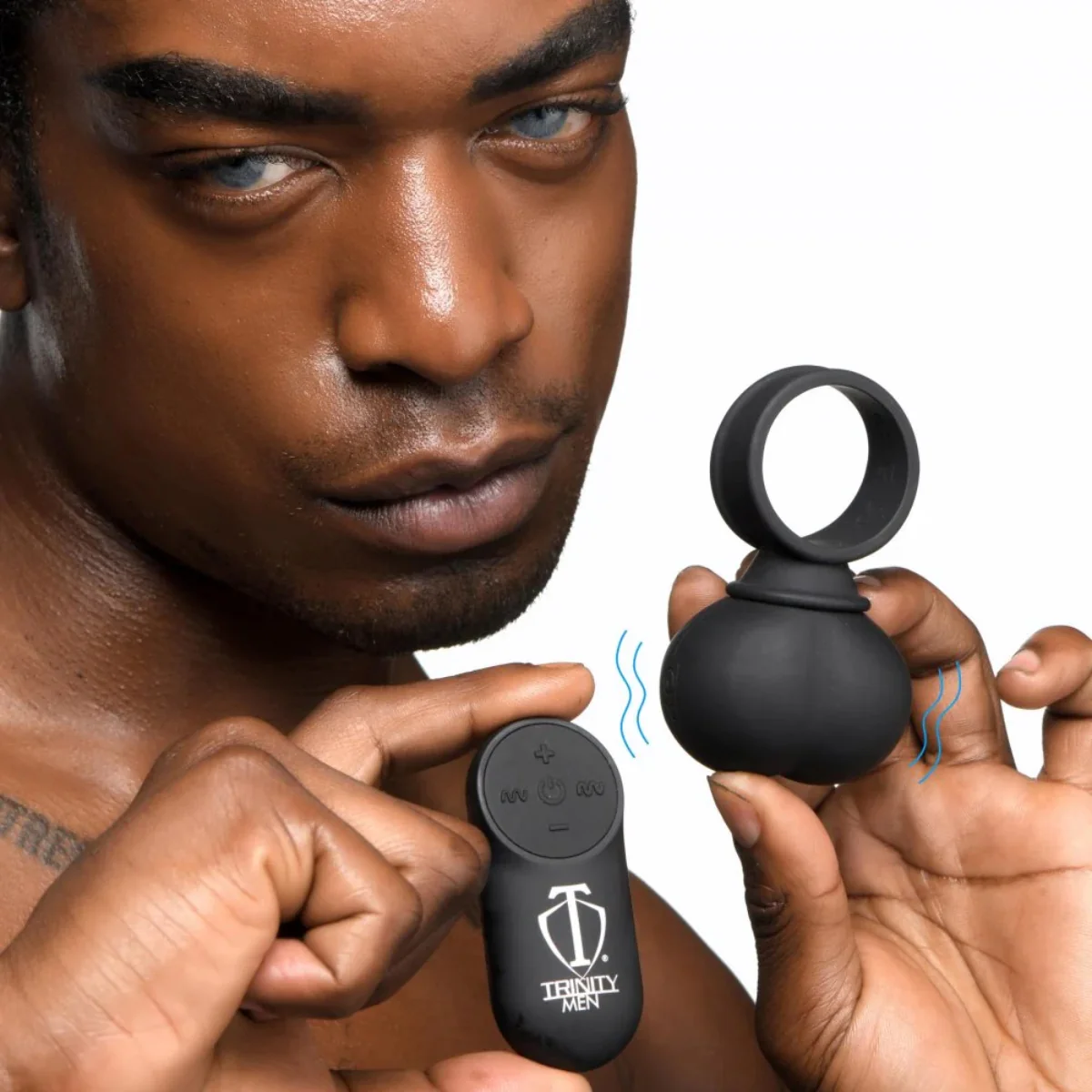 Trinity For Men 28X Vibrating Balls Black Large - Image 5
