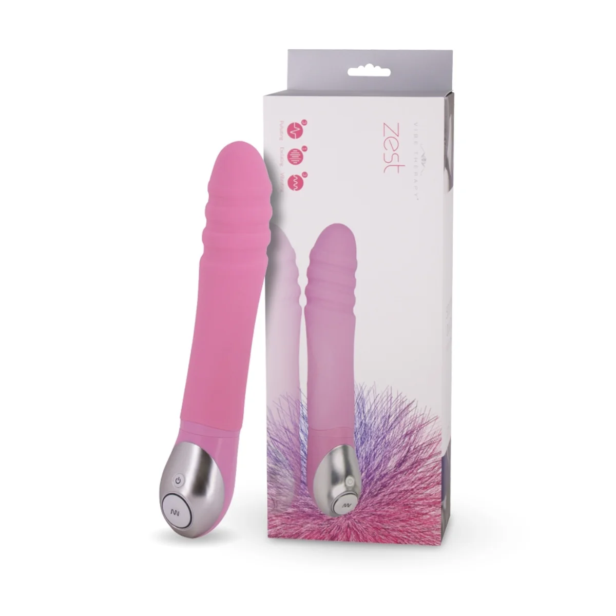 Vibe Therapy Zest Vibrator Pink - Image 2