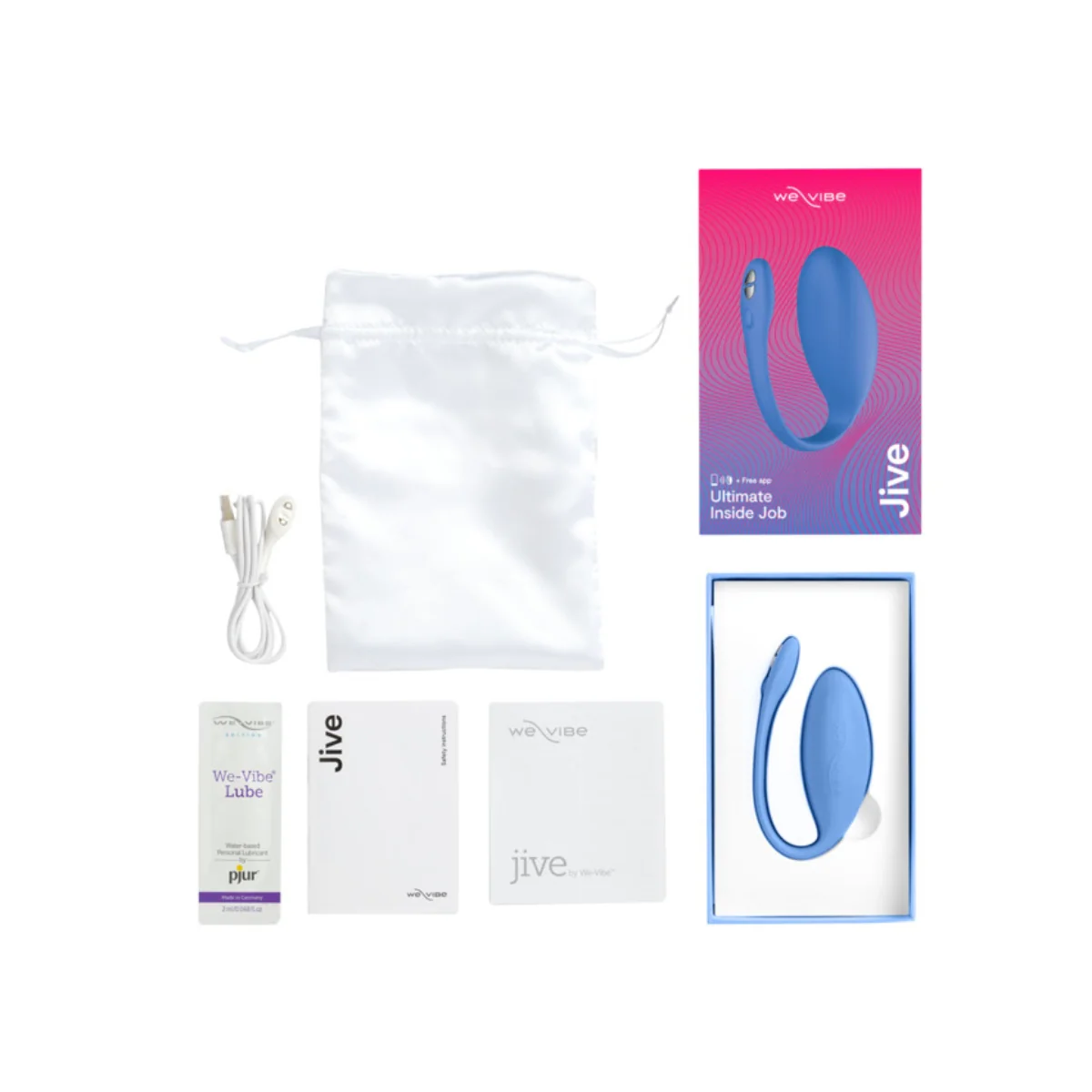 We-Vibe Jive G-Spot Vibrator Blue - Image 6