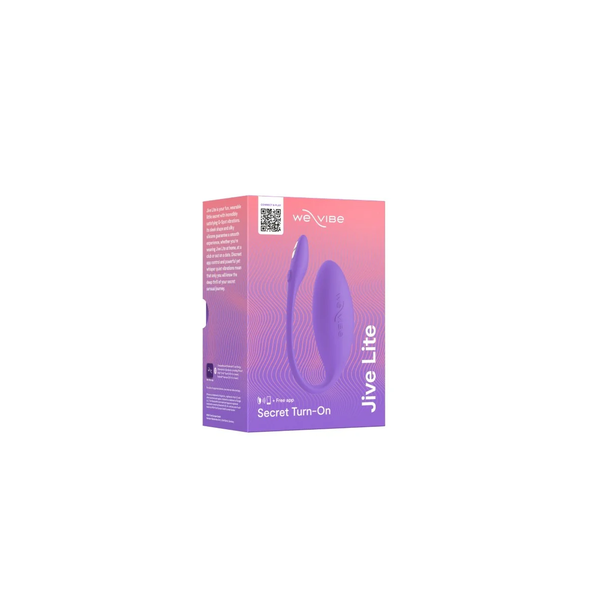 We-Vibe Jive Lite Egg Vibrator With App Control Purple - Image 2