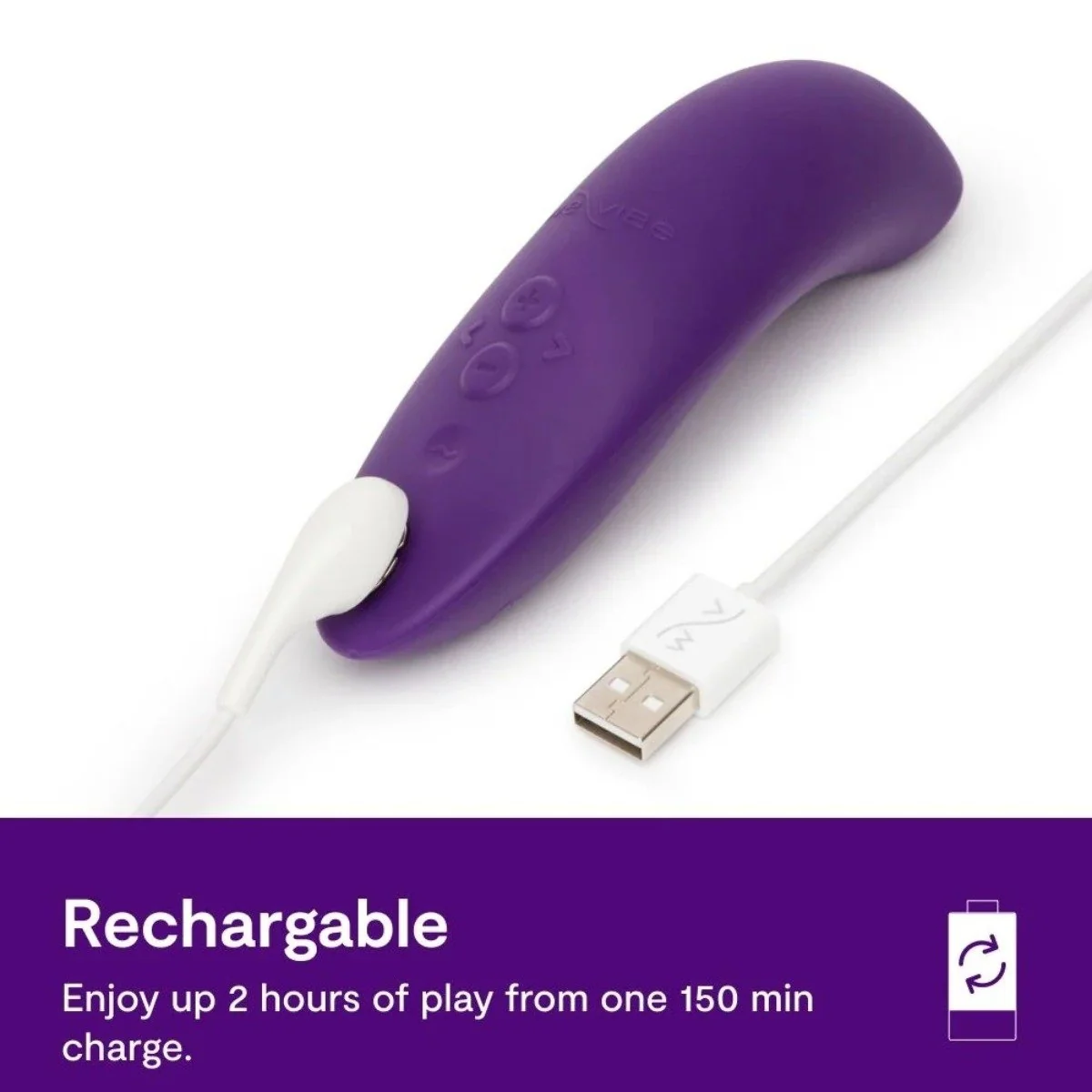 We-Vibe Melt 2 Air Stimulator Purple - Image 3