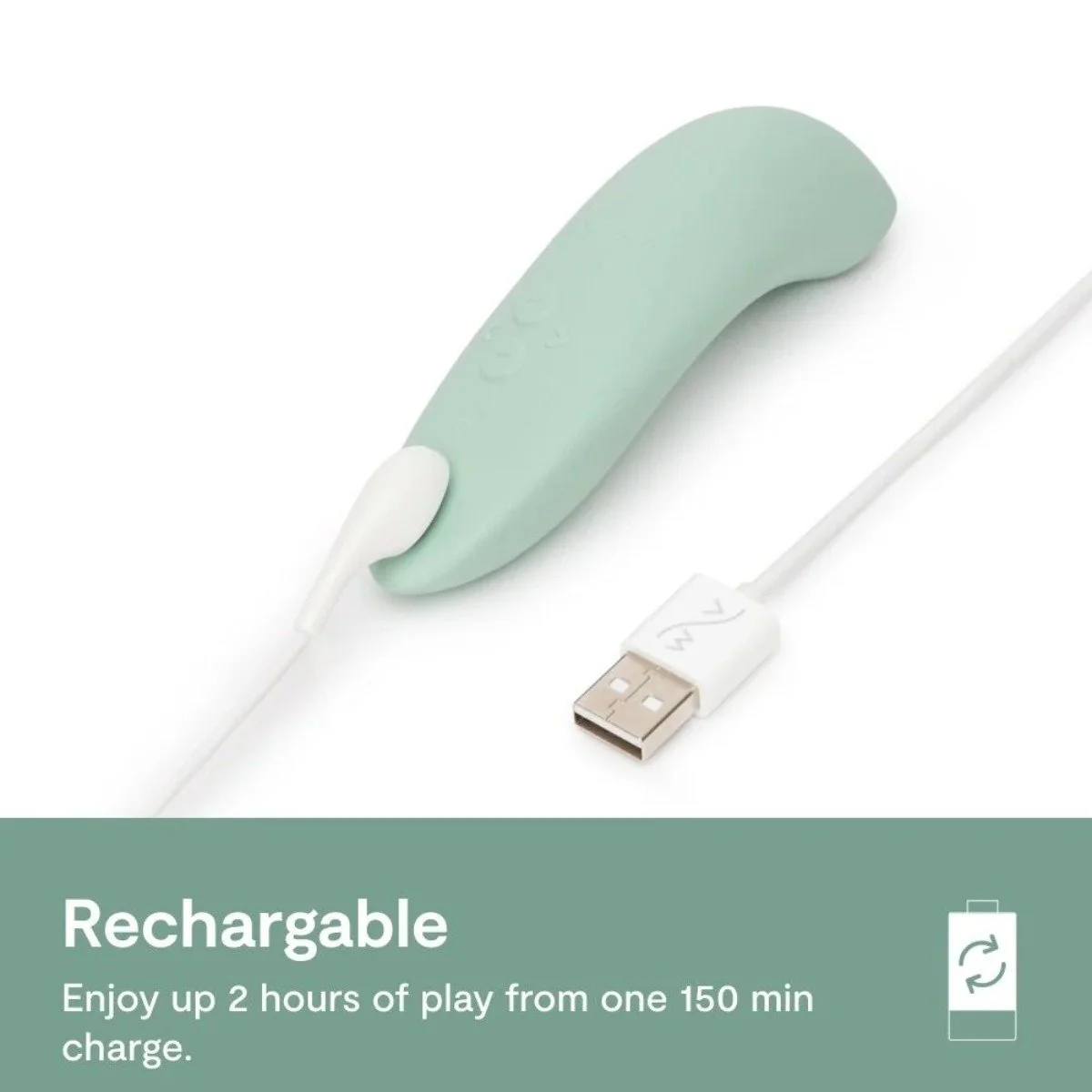 We-Vibe Melt 2 Air Stimulator Sage - Image 3